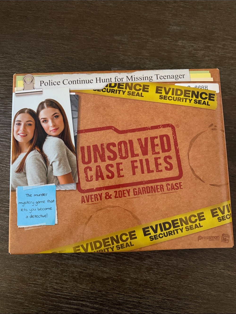 Unsolved Case Files: Avery & Zoey Gardner Case game